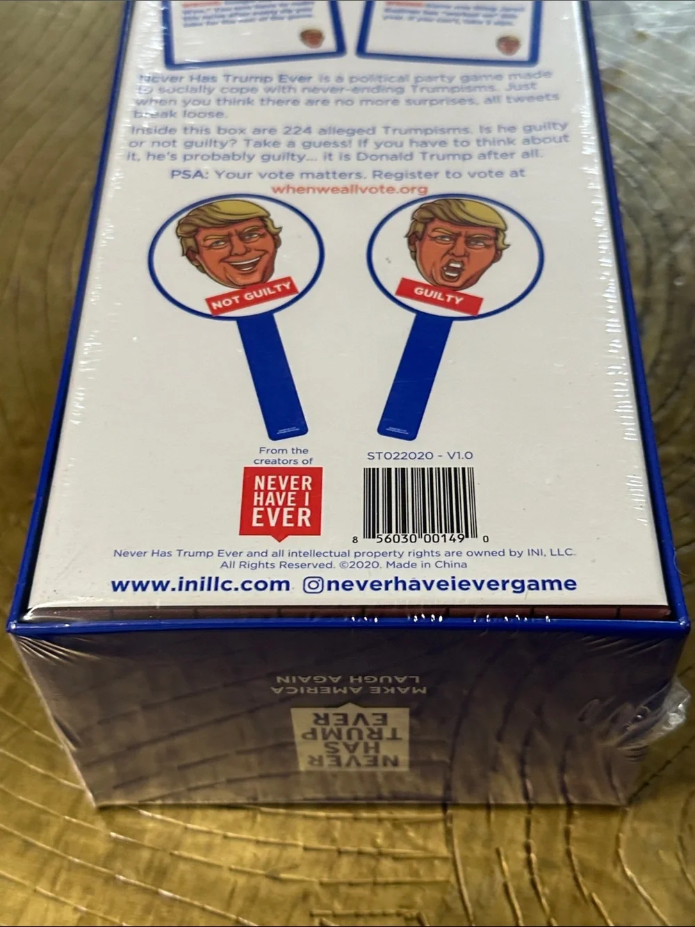 Never Has Trump Ever Party Game